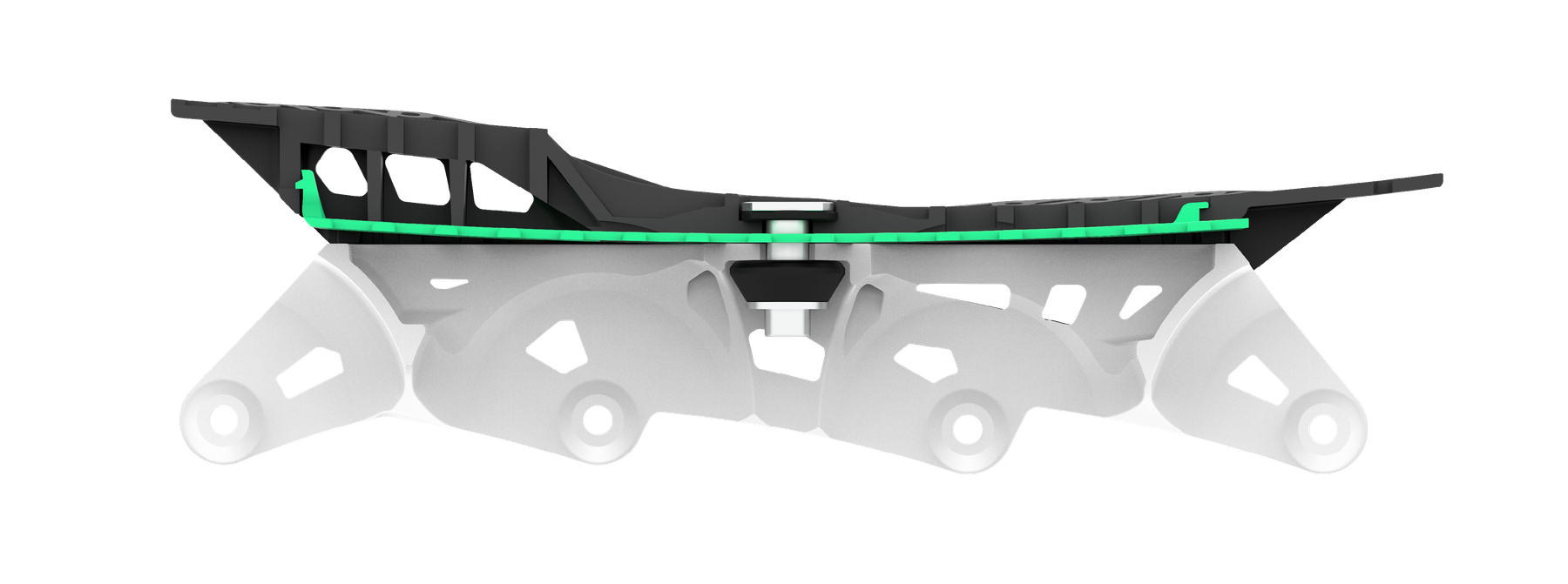 Flow Motion Technology - O2 Chassis Section View.